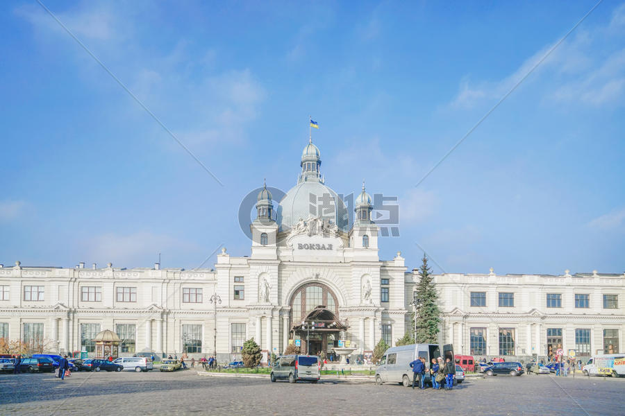 乌克兰利沃夫火车站图片素材免费下载