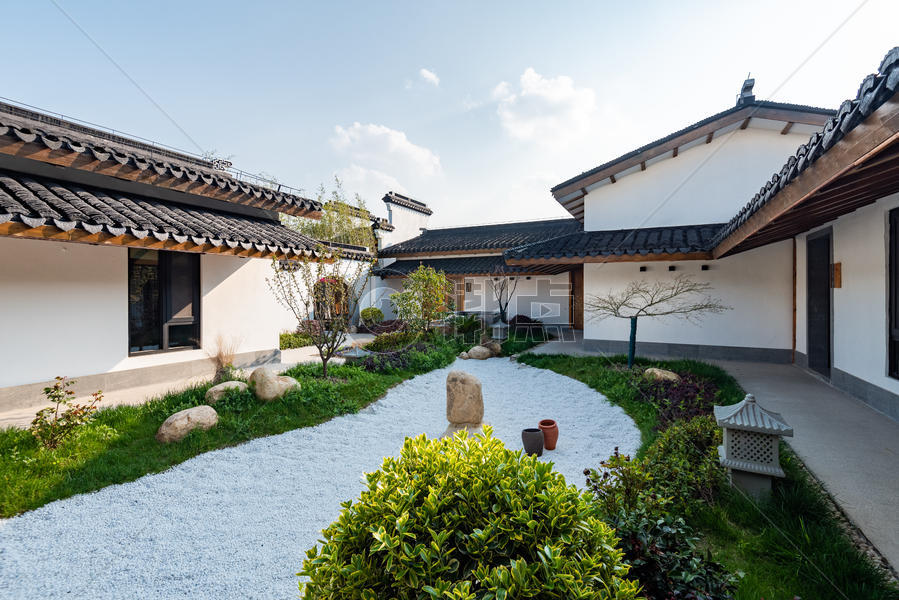 日式庭院环境图片素材免费下载