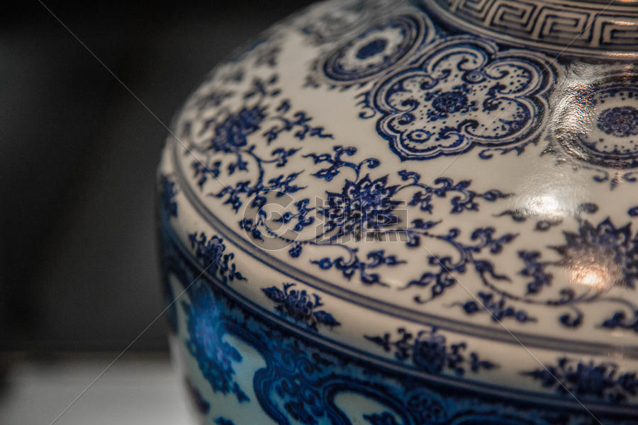 北京故宫博物院青花瓷图片素材免费下载
