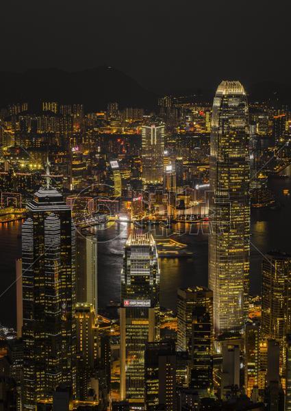 香港维港夜景图片素材免费下载