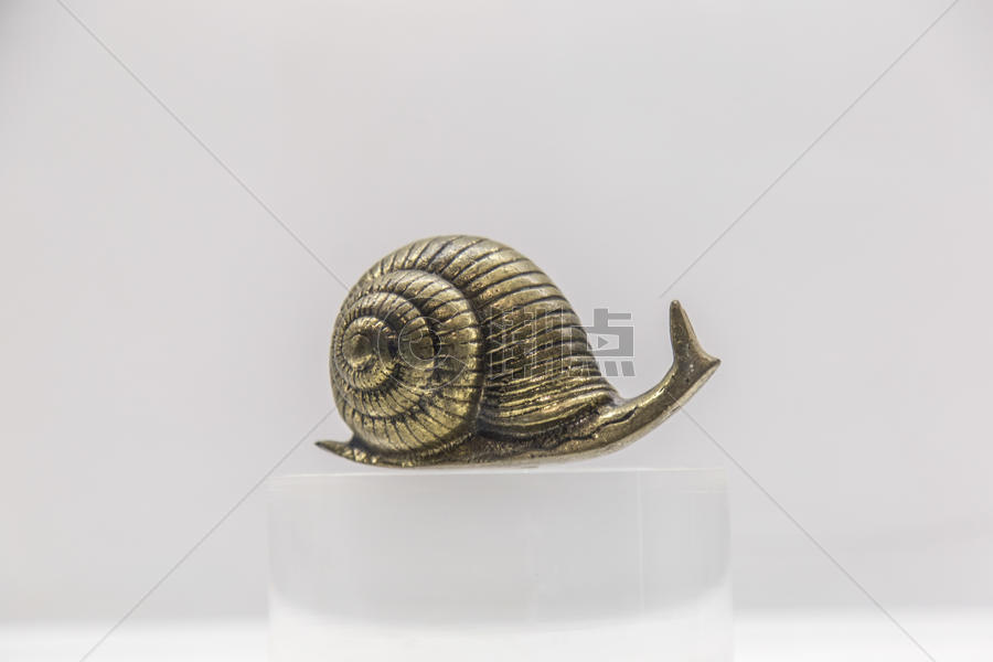 大连贝壳博物馆金属蜗牛装饰品（该图片未获得物权， 不建议商用）图片素材免费下载