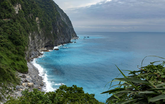 台湾清水断崖风景图片素材免费下载
