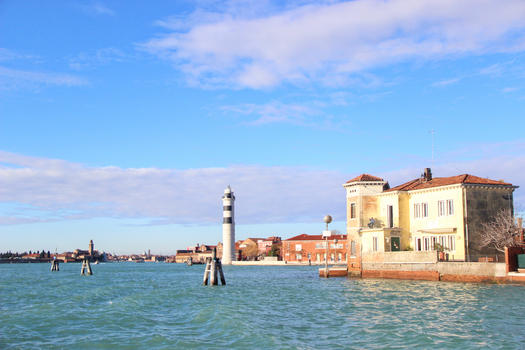 意大利威尼斯穆拉诺岛灯塔图片素材免费下载