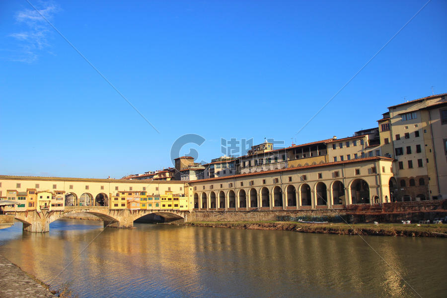 意大利佛罗伦萨老桥图片素材免费下载