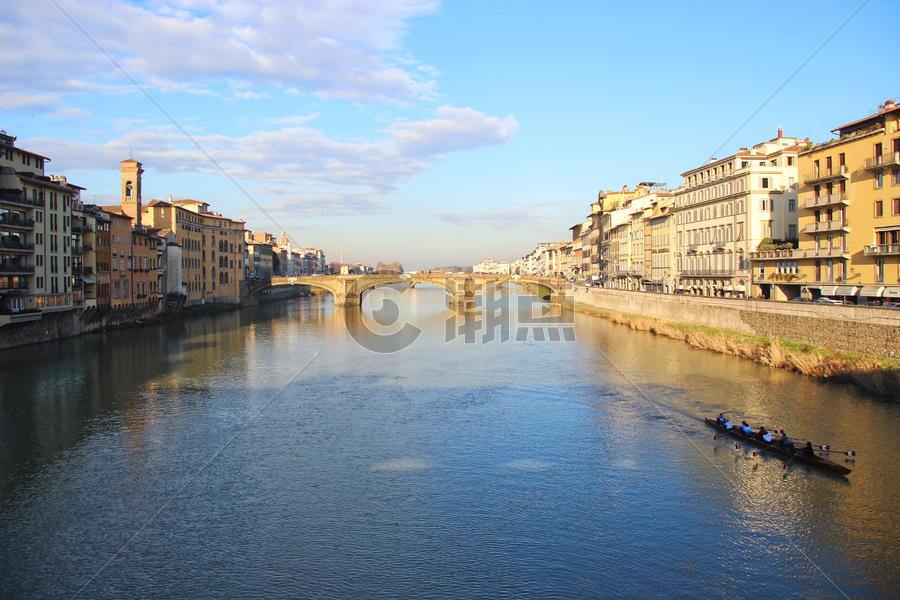 意大利佛罗伦萨阿诺河图片素材免费下载