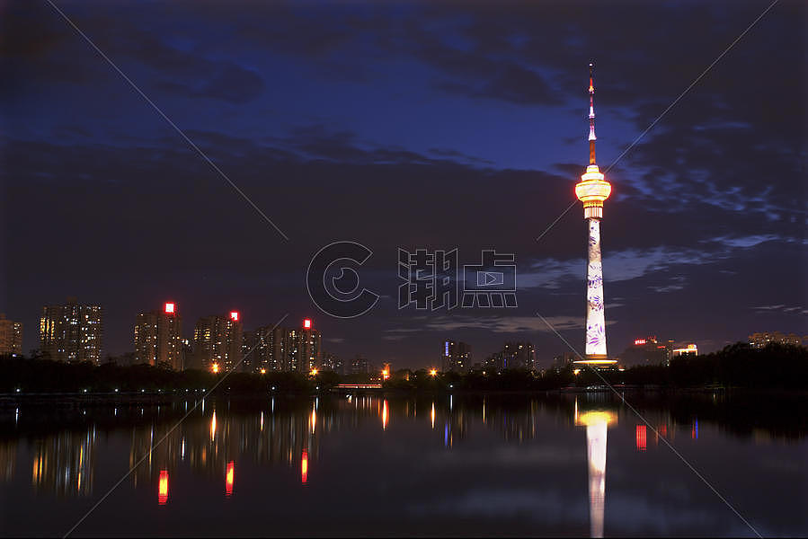 北京中央电视塔图片素材免费下载