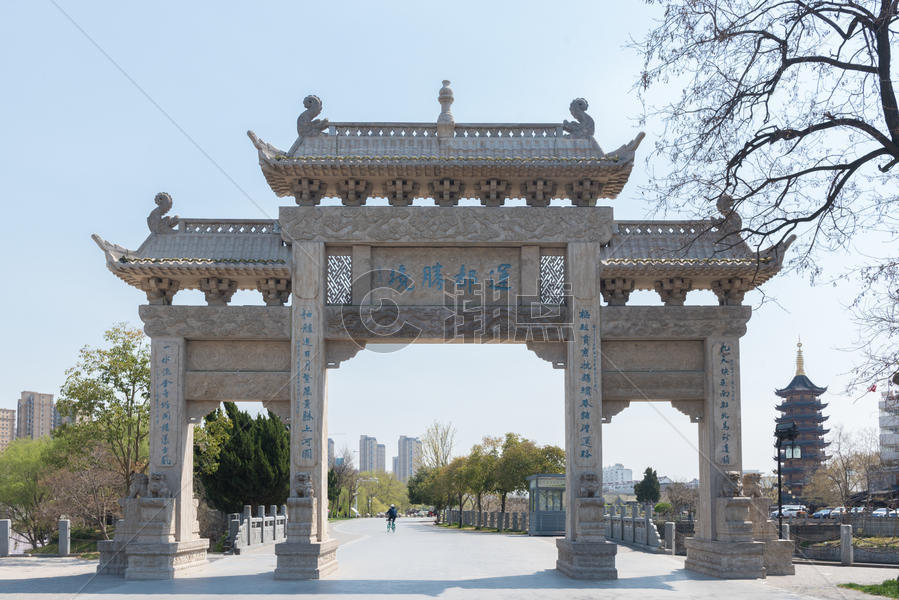 淮安里运河文化长廊图片素材免费下载