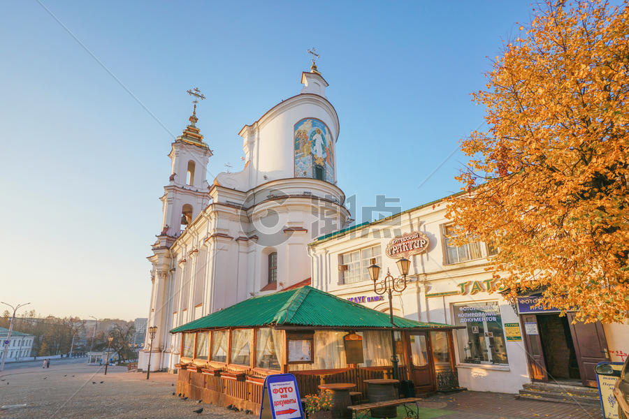 白俄罗斯东正教教堂图片素材免费下载