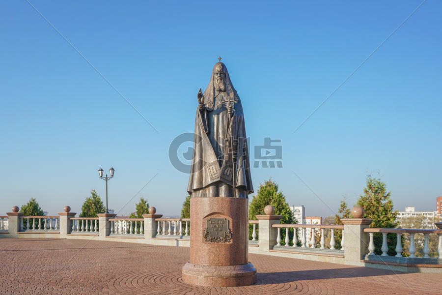 白俄罗斯东正教宗教雕塑图片素材免费下载