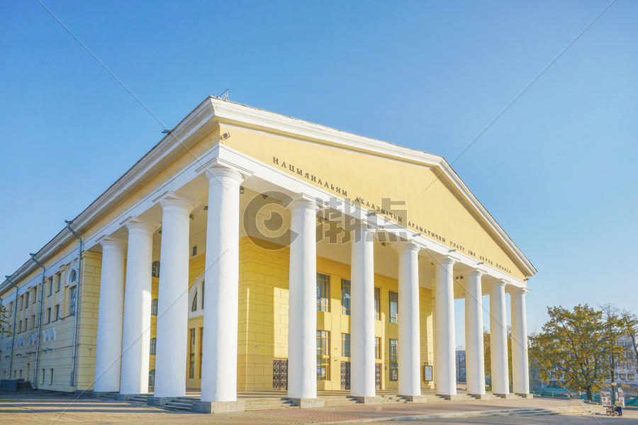 白俄罗斯维帖布斯克行政大楼图片素材免费下载