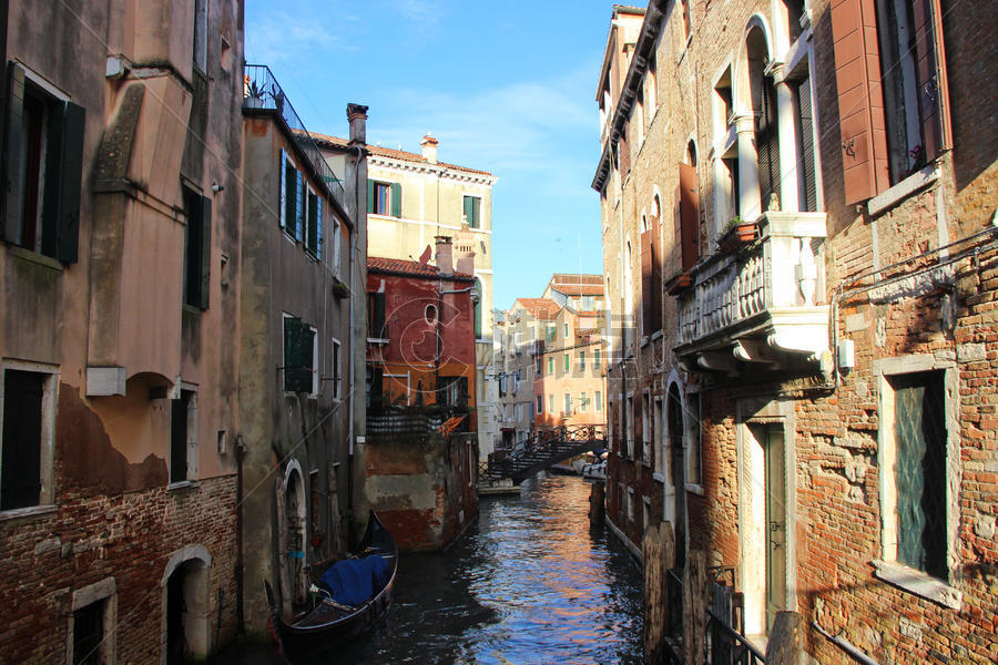 威尼斯城市河道图片素材免费下载