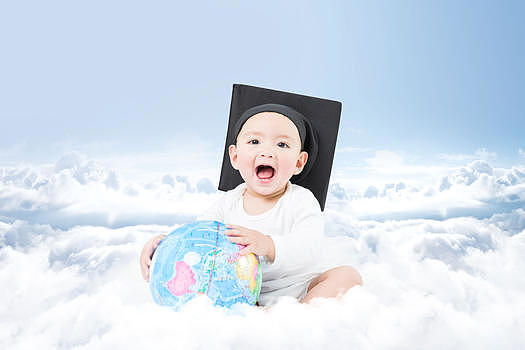 婴儿创意教育图片素材免费下载