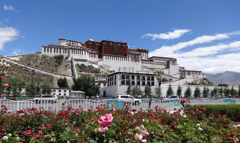 西藏拉萨布达拉宫图片素材免费下载