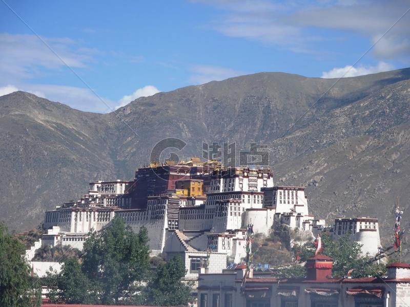 西藏拉萨布达拉宫图片素材免费下载