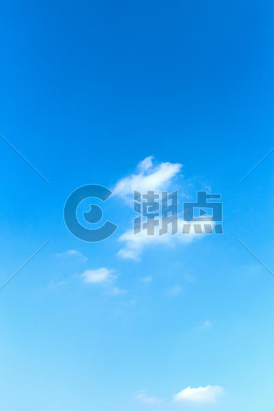 蓝天白云竖图手机壁纸设计素材图片素材免费下载