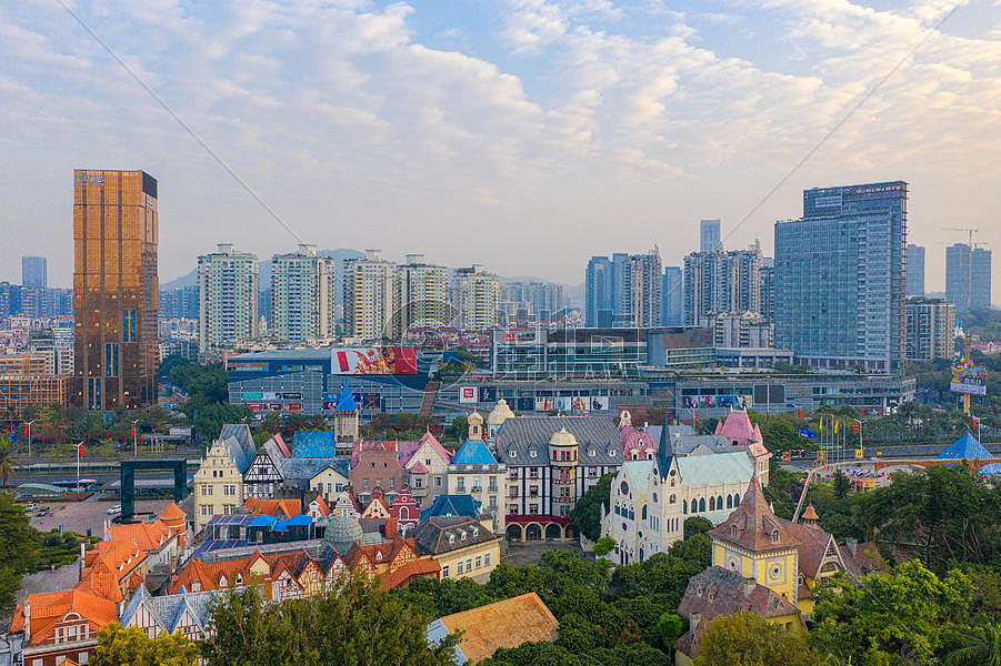 深圳世界之窗建筑群景区图片素材免费下载