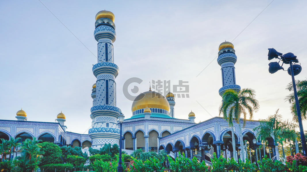 文莱哈桑纳尔·博尔吉亚清真寺图片素材免费下载