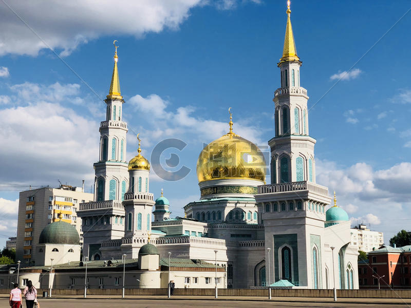 俄罗斯寺院建筑图片素材免费下载