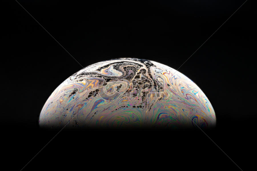 色彩星球背景图片素材免费下载