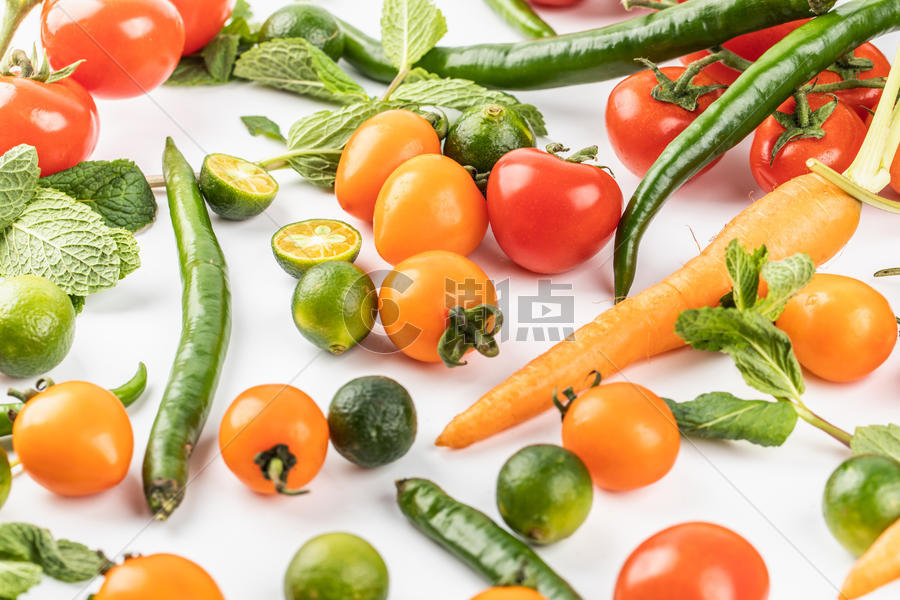 蔬菜静物棚拍图片素材免费下载