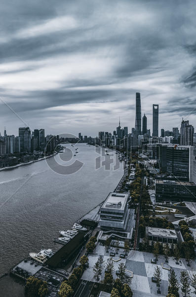 上海黄浦江两岸风光图片素材免费下载