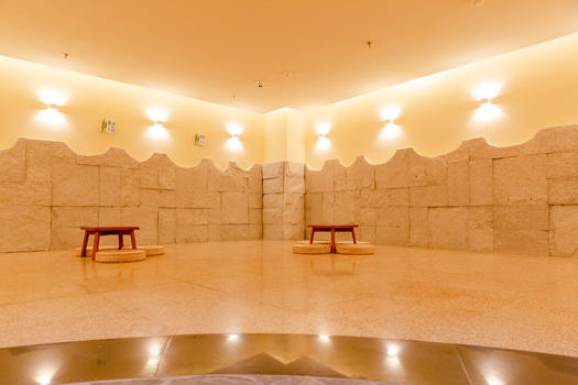 中国古唐式洗浴中心休息区图片素材免费下载