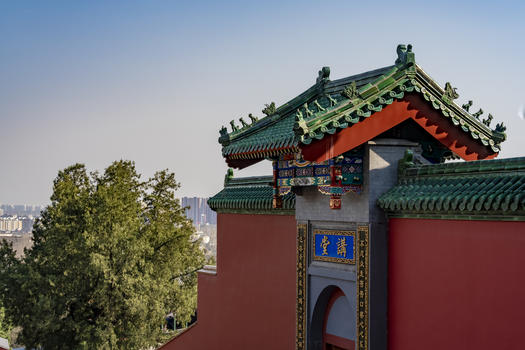 北京八大处中式建筑图片素材免费下载