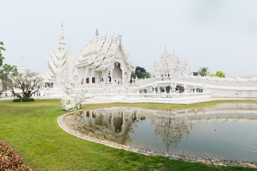 泰国白庙图片素材免费下载