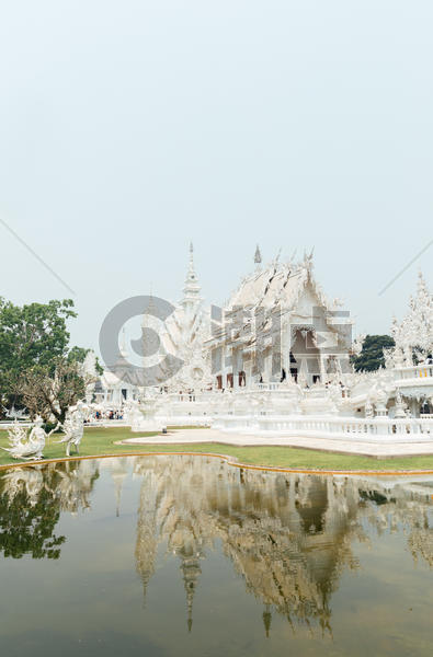 泰国旅游景点白庙图片素材免费下载