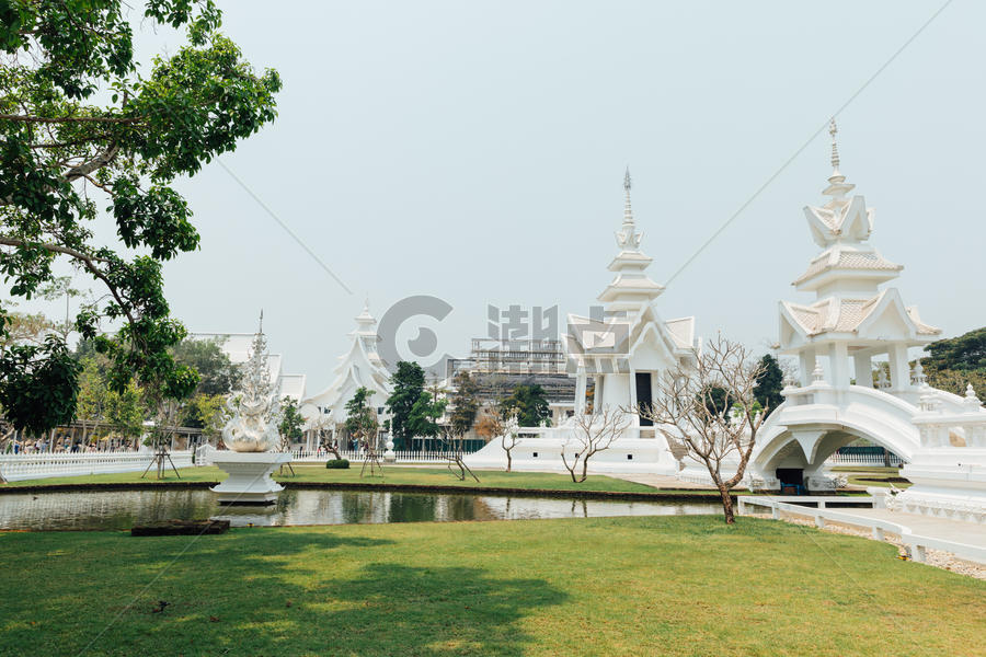 泰国白庙旅游风景图片素材免费下载