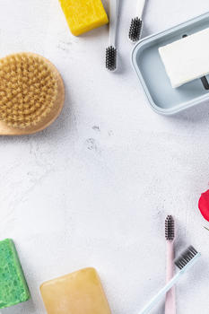 手工皂与清洁用品图片素材免费下载