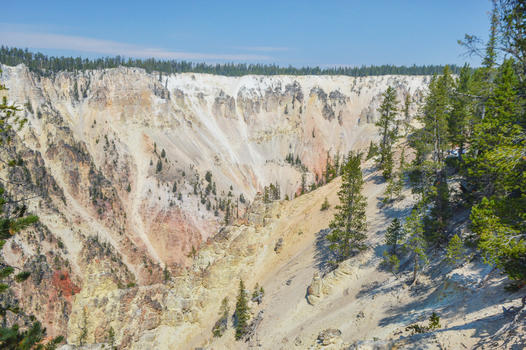 美国黄石大峡谷图片素材免费下载