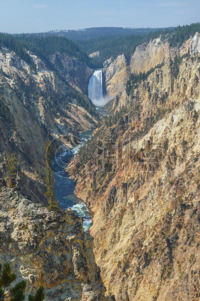 美国黄石大峡谷图片素材免费下载