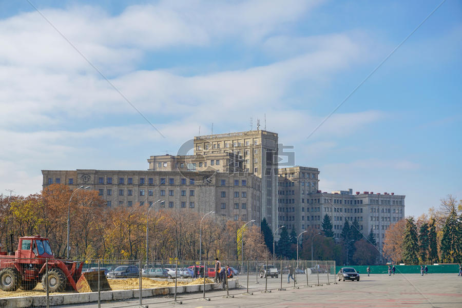 乌克兰哈尔科夫城市地标建筑图片素材免费下载