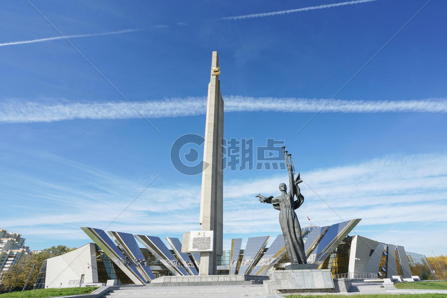 苏联卫国战争纪念馆雕塑图片素材免费下载