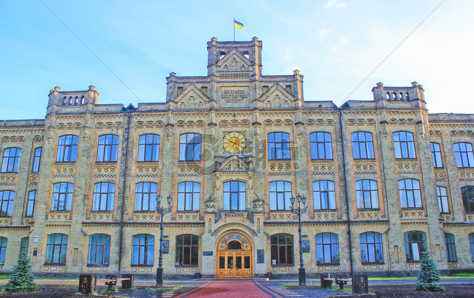 乌克兰大学教学楼图片素材免费下载