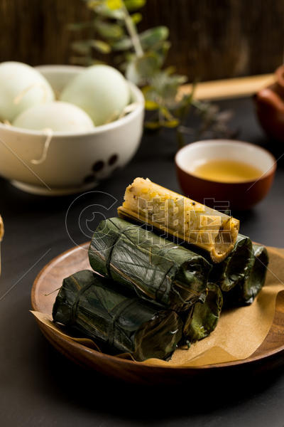 竹筒粽子饭图片素材免费下载