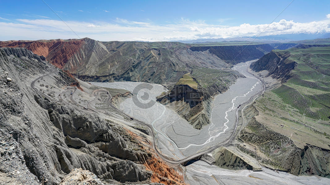 新疆塔城安集海大峡谷图片素材免费下载