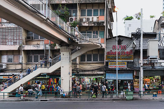 泰国白天街头一角图片素材免费下载