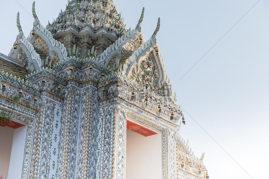 泰国郑王庙庙宇一隅图片素材免费下载