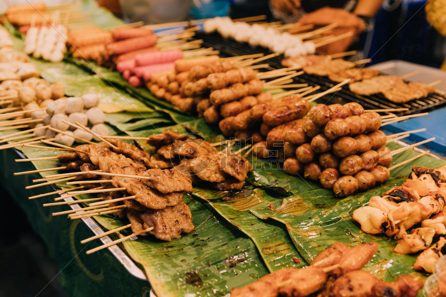 泰国夜市小吃图片素材免费下载