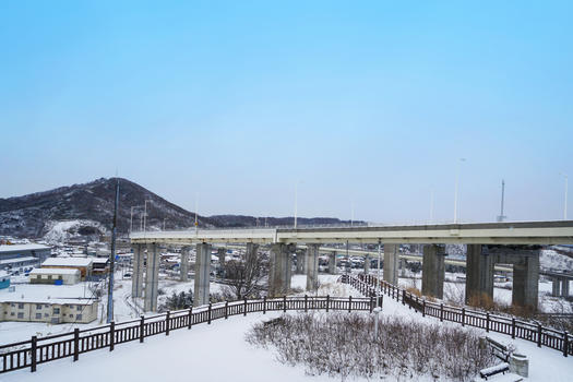 北海道白鸟大桥图片素材免费下载