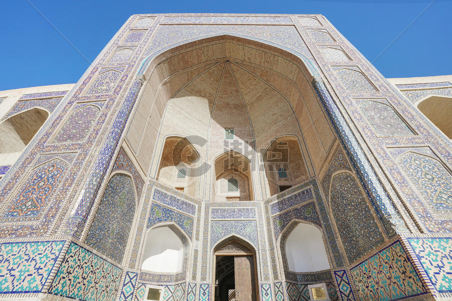 乌兹别克斯坦卡兰清真寺图片素材免费下载