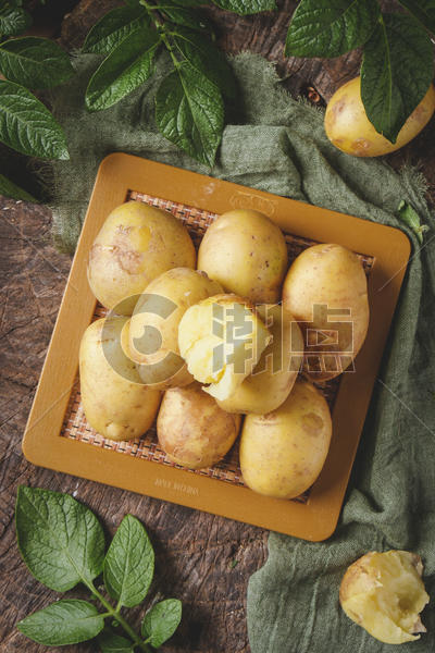 蒸小土豆图片素材免费下载
