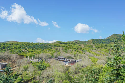 五台山塔院寺图片素材免费下载