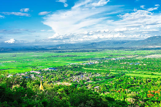 缅甸田园风光图片素材免费下载