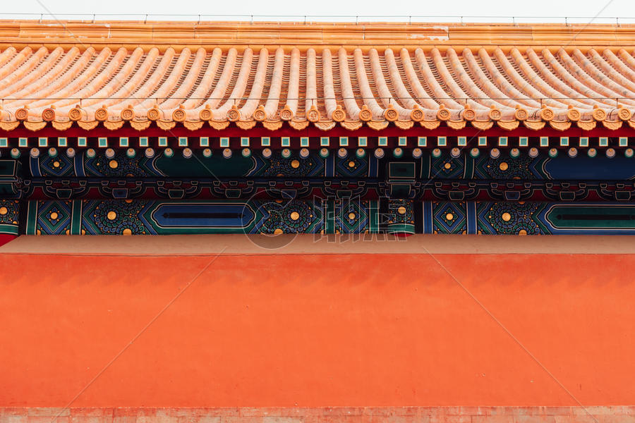 北京故宫紫禁城城墙图片素材免费下载