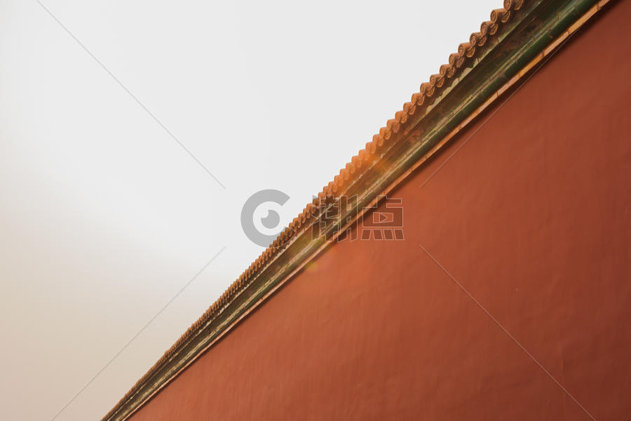 北京故宫紫禁城大红城墙图片素材免费下载