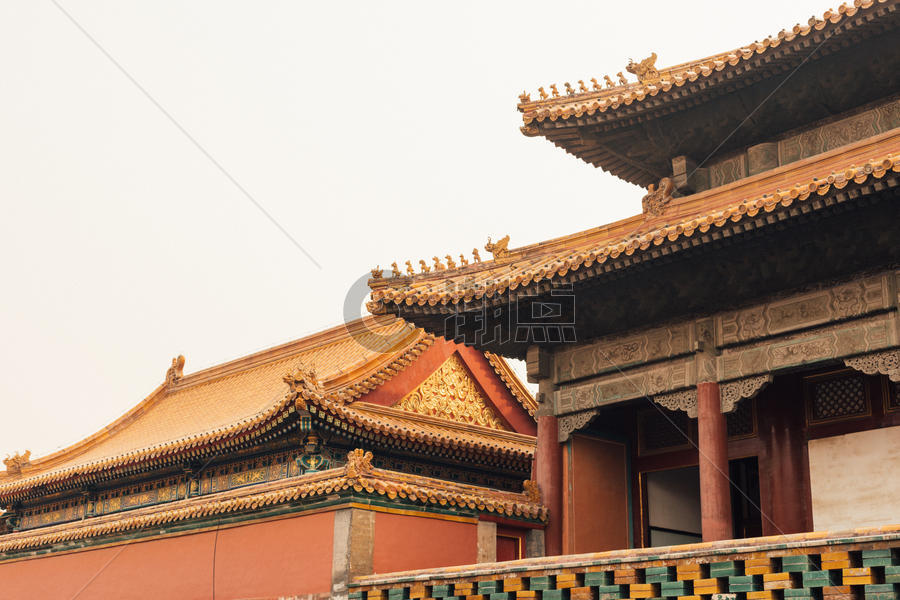 北京紫禁城传统建筑图片素材免费下载