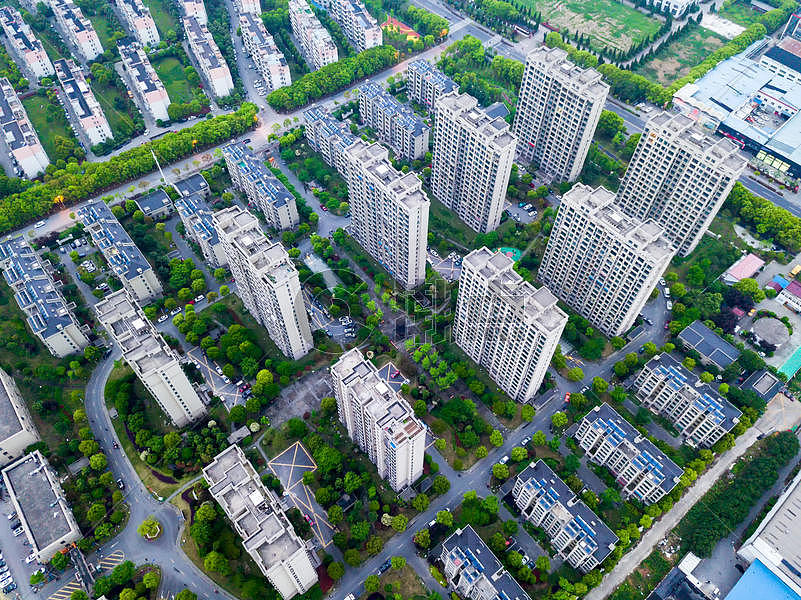 航拍小区楼盘摄影图3992*2992图片素材免费下载-编号976466-潮点视频
